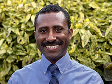 Adino Tsegaye is a postdoctoral fellow in the Infections and Immunoepidemiology Branch
