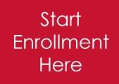 White text reading “Start Enrollment Here” on top of a red background.