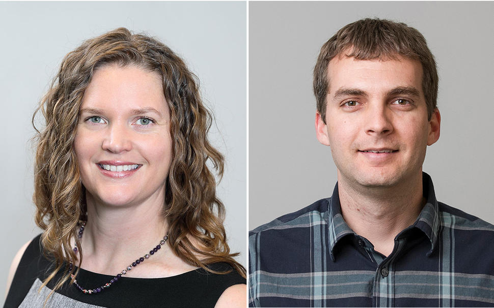 Group photo of Jill Koshiol and Mitchell Machiela