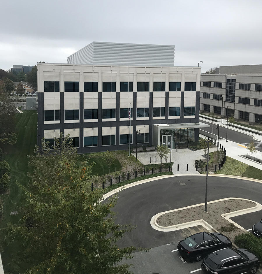 New Consolidated Research Laboratories building