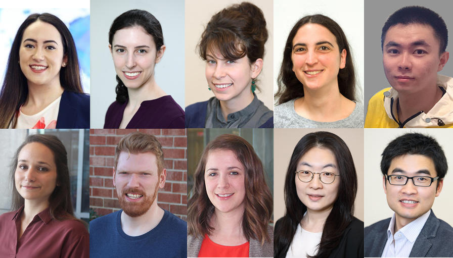 2022 DCEG Fare Winners: Zeinab Farhat, Lauren Hurwitz, Sarah Irvin, Rebecca Landy, Erping Long, Sabine Naudin, Aidan O'Brien, Cody Ramin, Minkyo Song and Jun Zhong