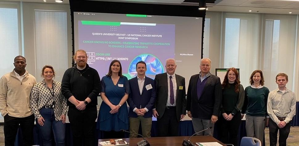 photograph of fellows at NCI-Ireland Symposium