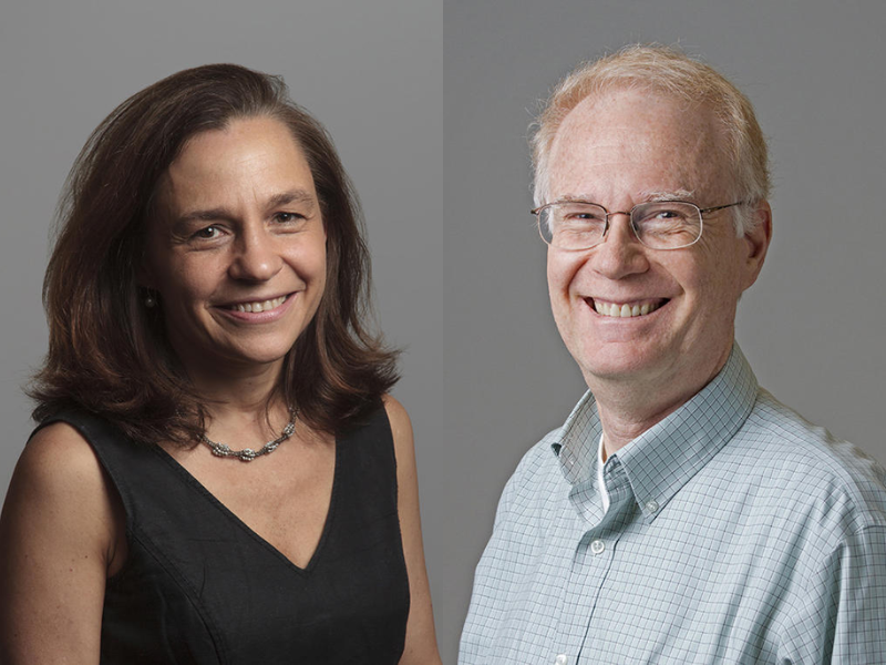 Headshots of Montserrat Garcia-Closas and Barry Graubard.