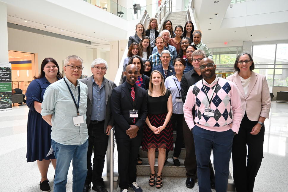 2024 iCURE scholars stand for picture with their PIs and NCI leadership