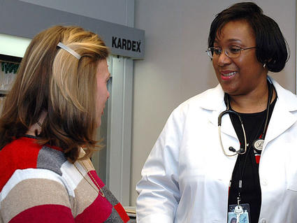 Female doctor with Female Patient