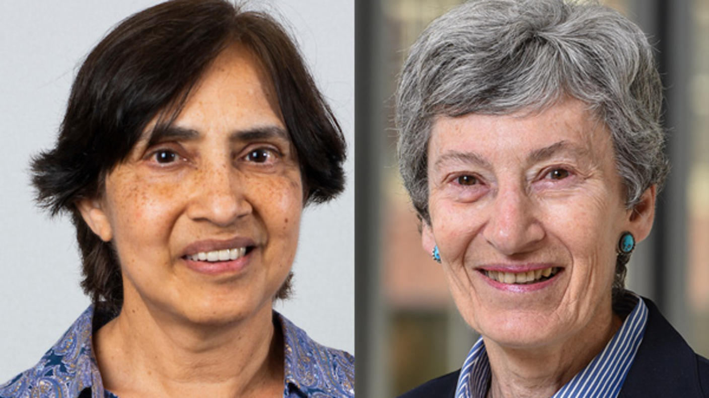 Neelam Giri and Blanche Alter