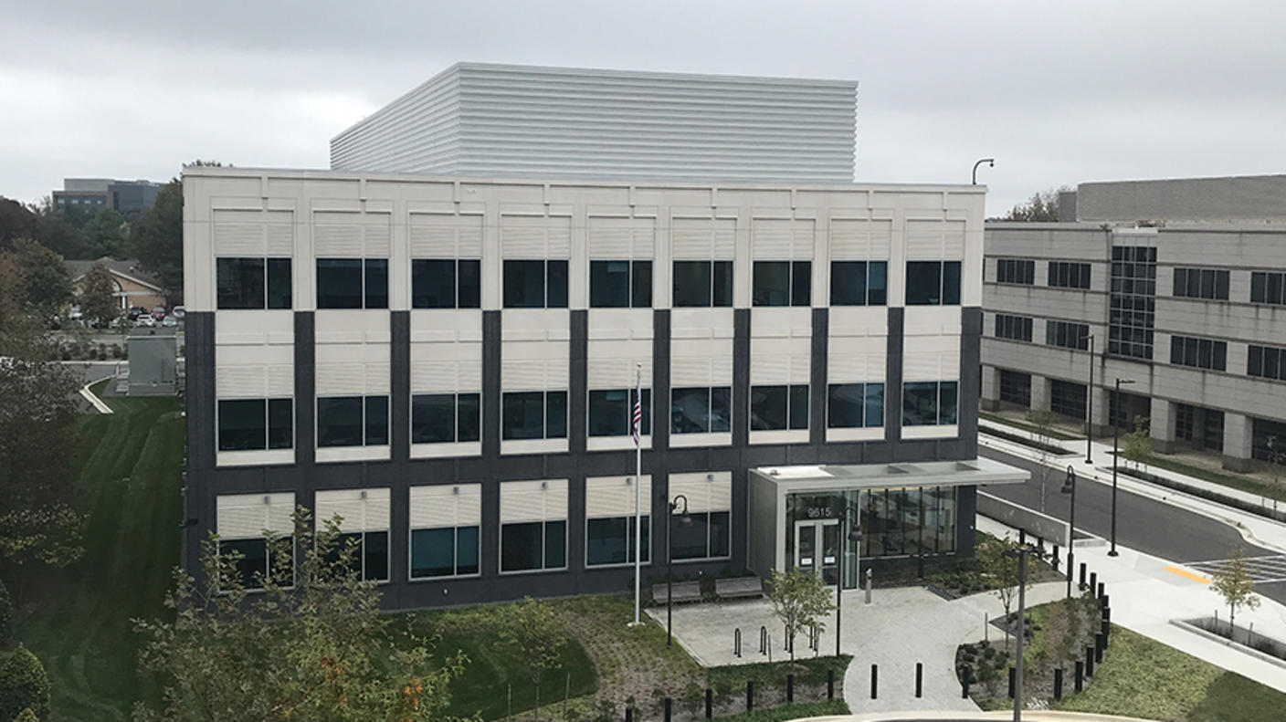 New Consolidated Research Laboratories building