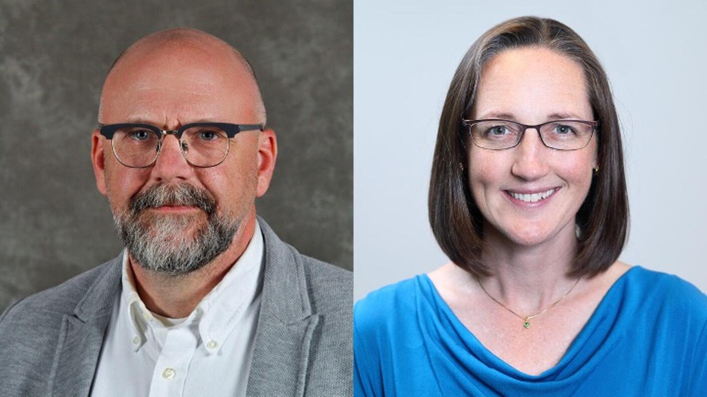 Christian Abnet and Lindsay Morton 