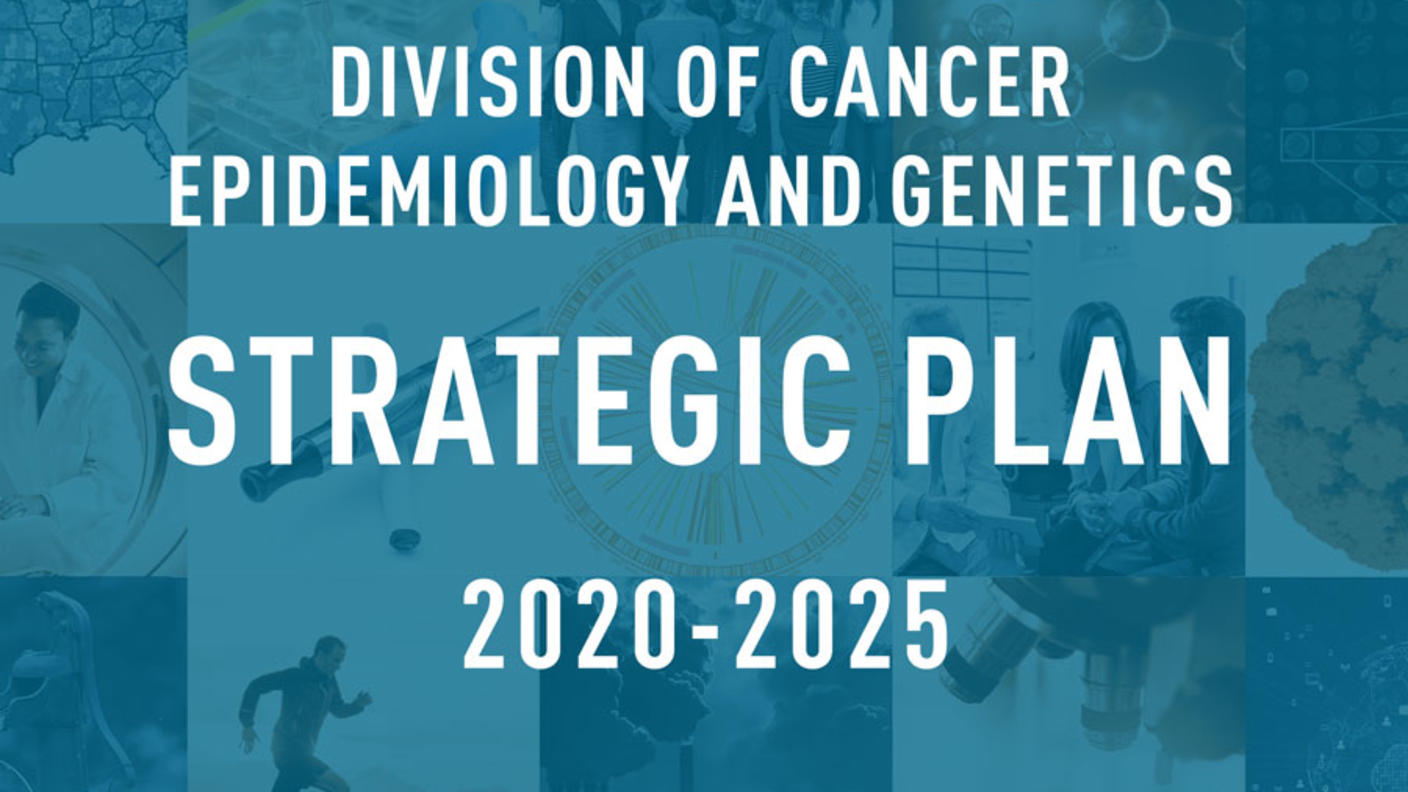 DCEG Strategic Plan 2020-2025 cover
