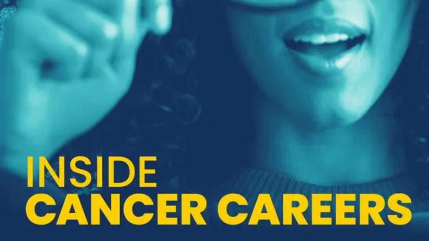 graphic signifier for inside cancer careers podcast