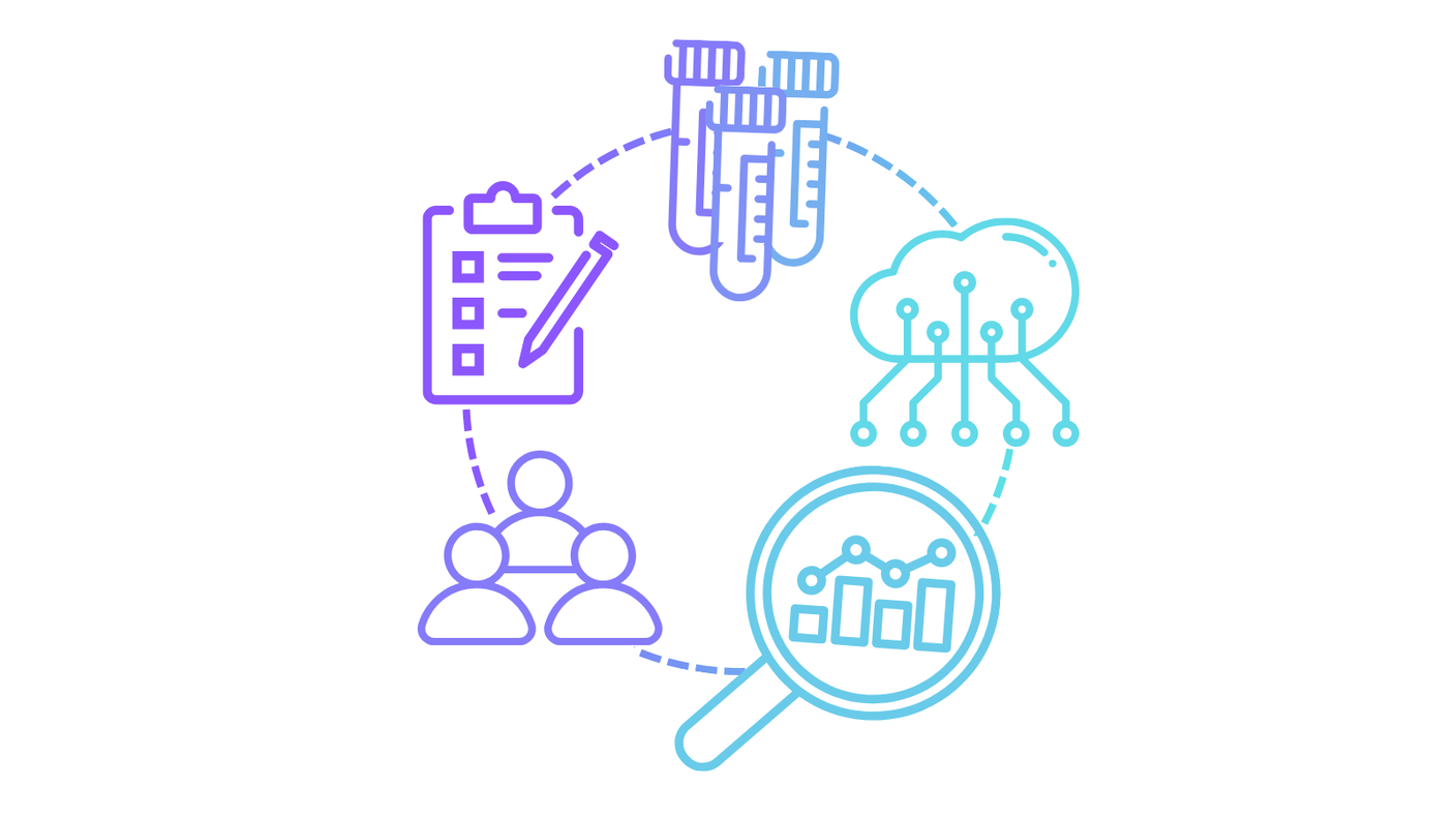 graphical icon describing cohort studies