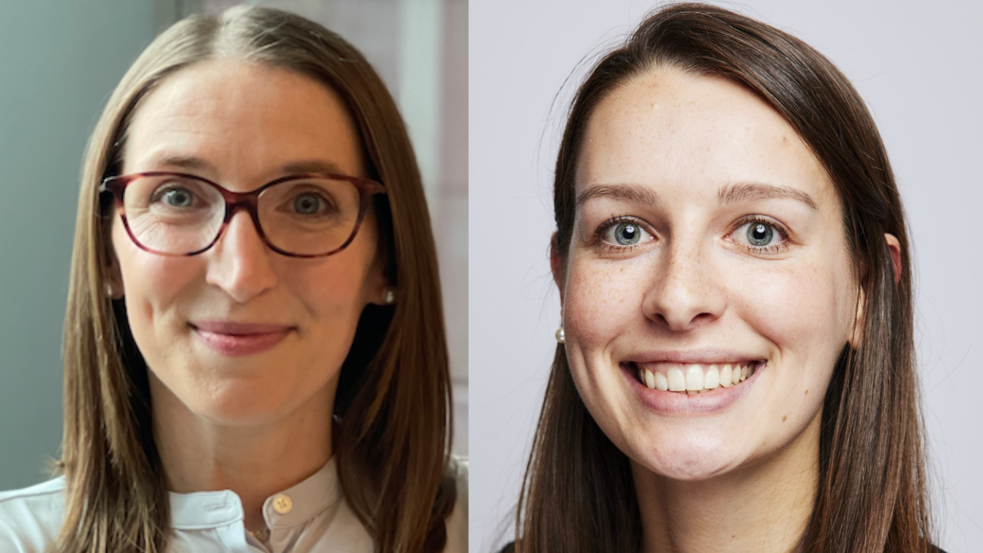 photograph of megan frone and jessica Hatton