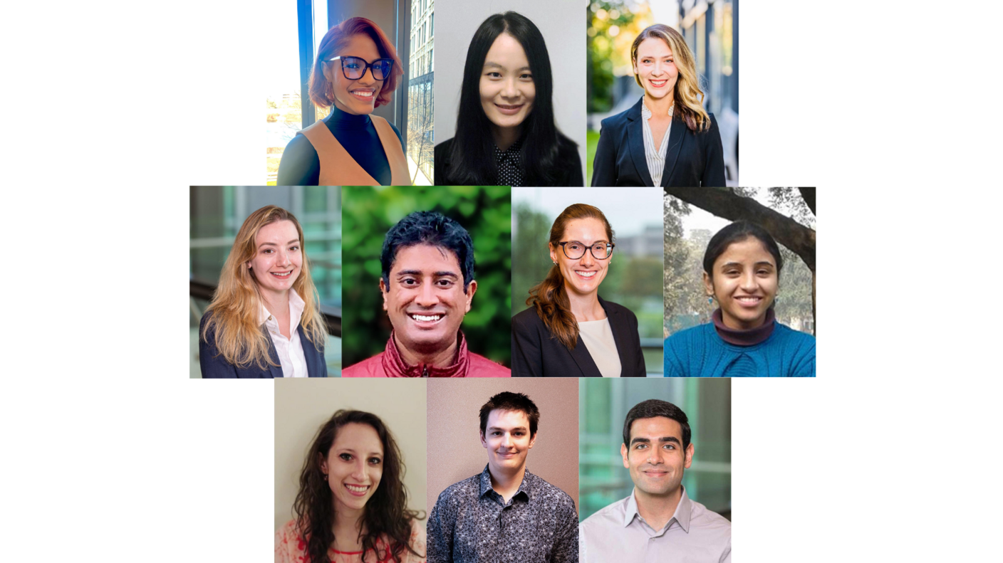 Ten winners of the 2025 NIH FARE awards.