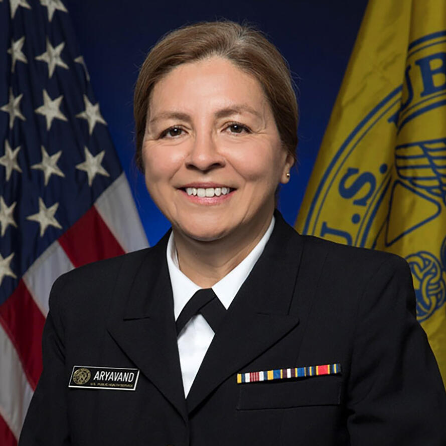 Margarita Aryavand is a nurse-practitioner in the U.S. Public Health Service