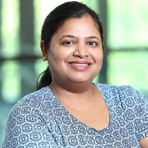 Sonam Tulsyan is a postdoctoral fellow in the Laboratory of Translational Genomics.