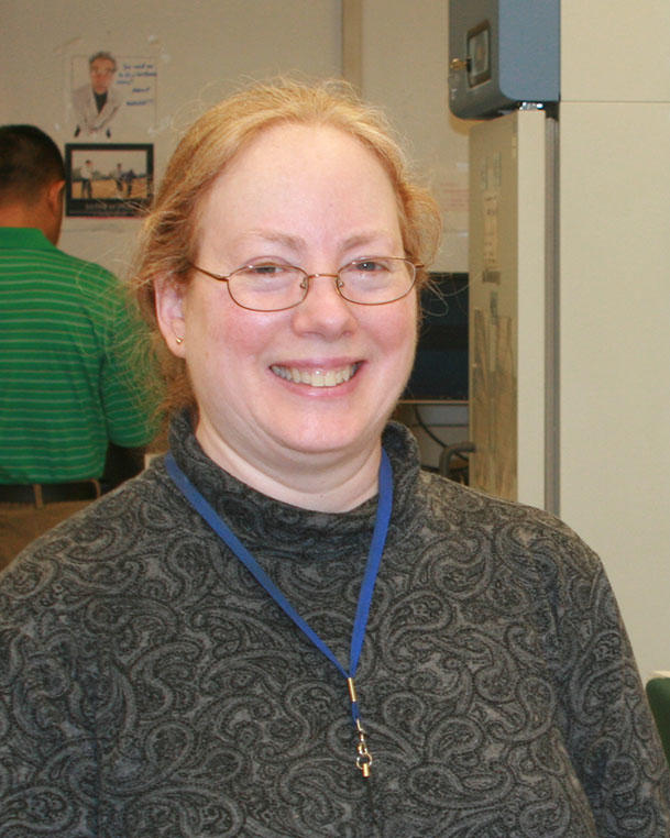 Irene Collins in the Laufey Amundadottir Lab