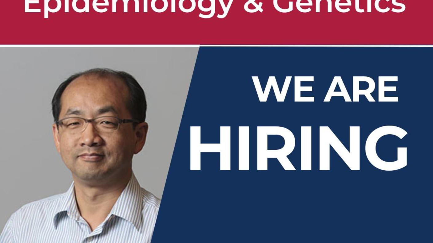 We are hiring with photograph of Choonsik Lee